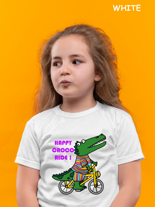 "Crocodile and Lion's friendship" Unisex Regular Kid's T-Shirt