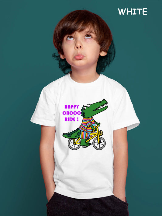 "Crocodile and Lion's friendship" Unisex Regular Kid's T-Shirt