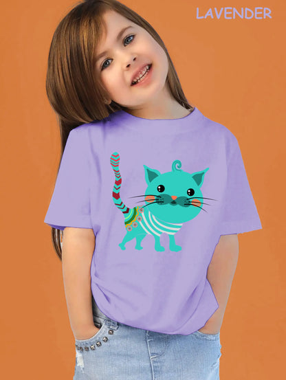 "An adorned cat" Unisex Regular Kid's T-Shirt