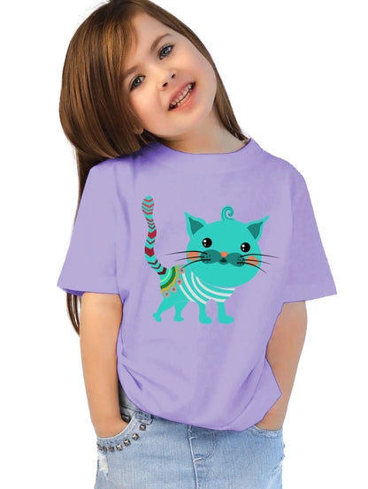 "An adorned cat" Unisex Regular Kid's T-Shirt