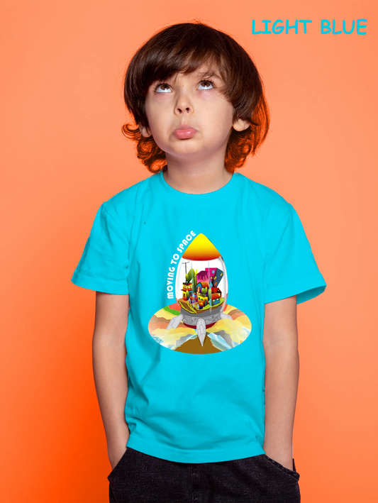 "Escape to Space" Unisex Regular Kid's T-Shirt