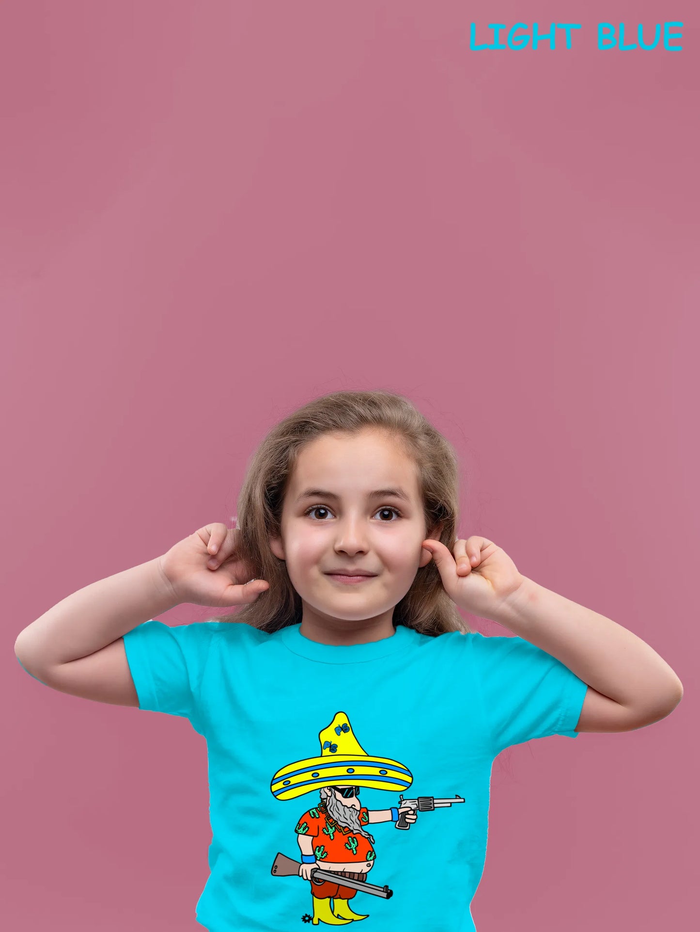 "Wild man's intention" Unisex Regular Kid's T-Shirt