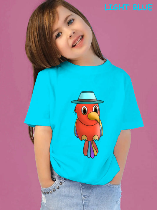 "Five colourful Birds"Unisex Regular Kid's T-Shirt
