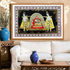 Doli Kahar artwork above sofa