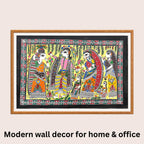 Entering Kohbar Room Madhubani art in modern home decor