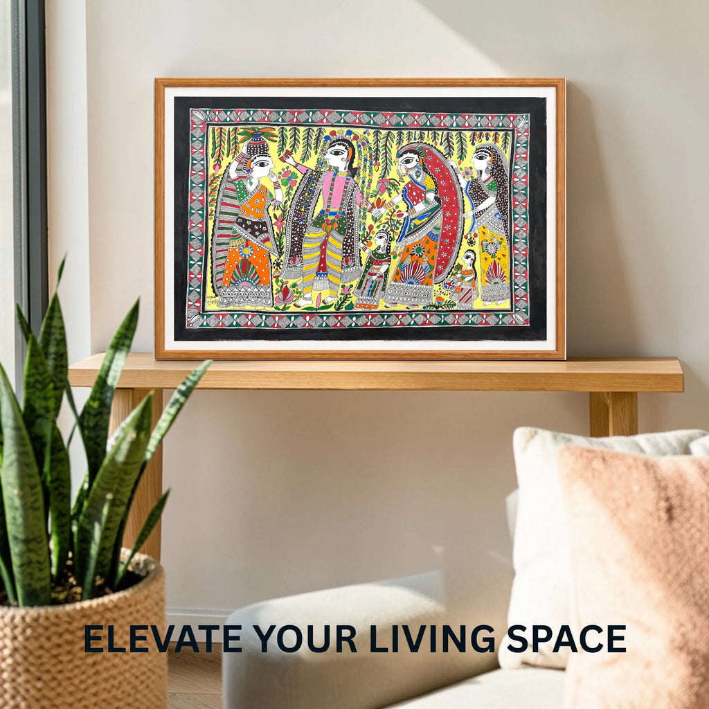 Entering Kohbar Room wall decor display
