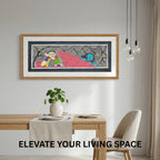 Krishna Flute Dance wall decor display