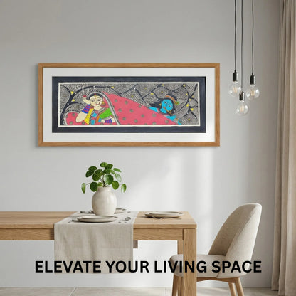 Krishna Flute Dance wall decor display