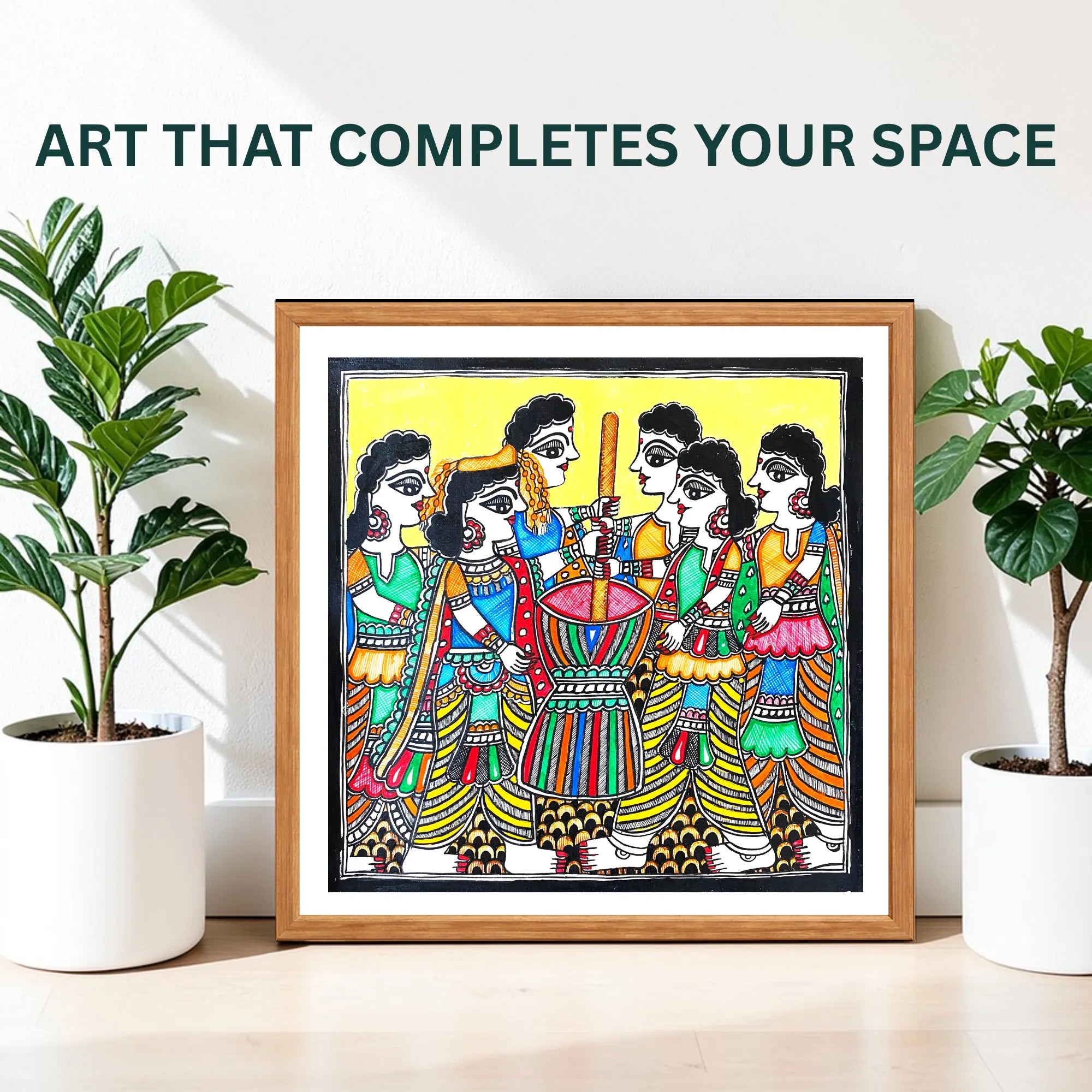 Othangar painting handmade details