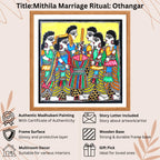 Othangar handmade painting authenticity certificate