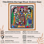 Sindoor Daan handmade painting authenticity certificate