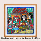 Panigrahan Sanskar Madhubani art in modern home decor