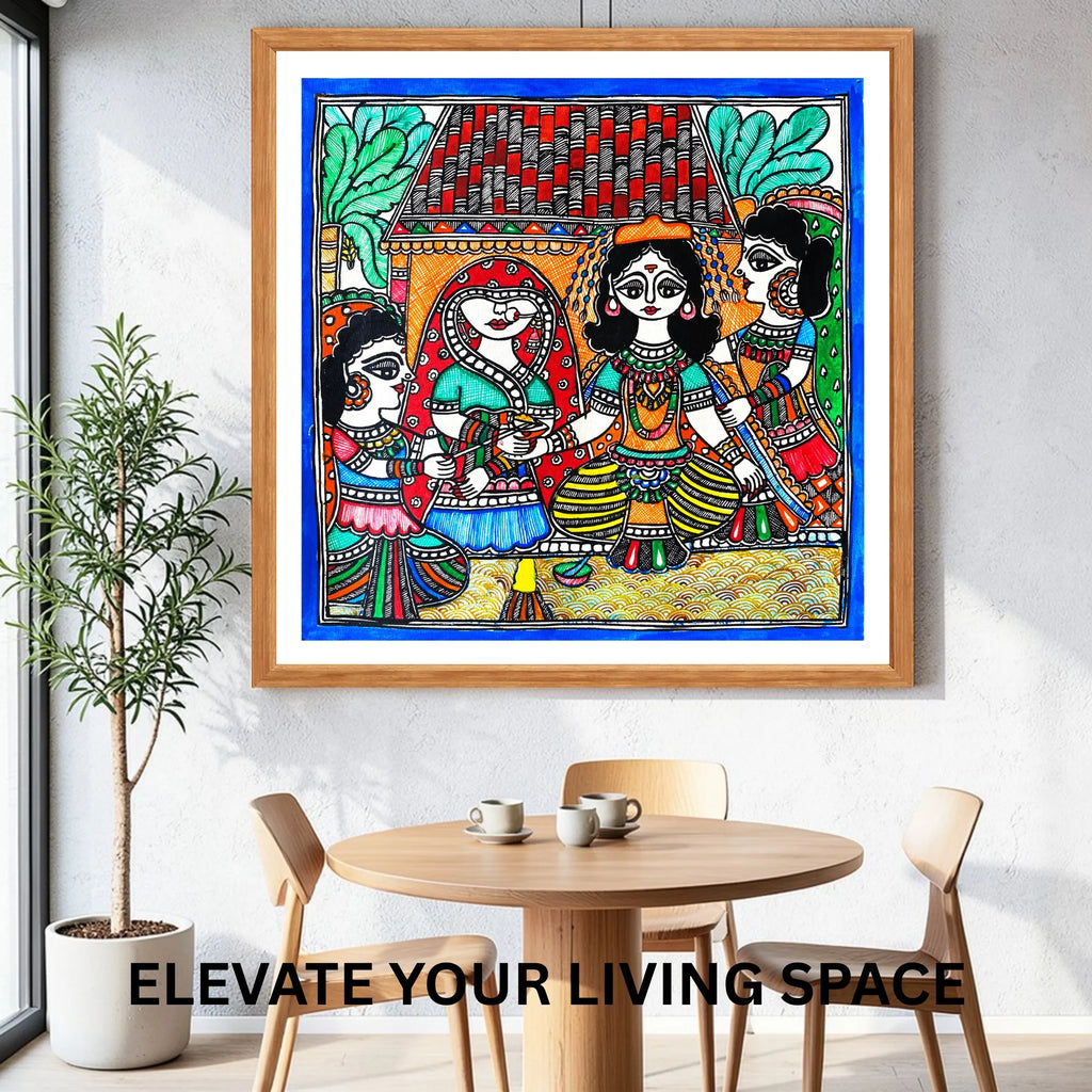 Panigrahan Sanskar wall decor display