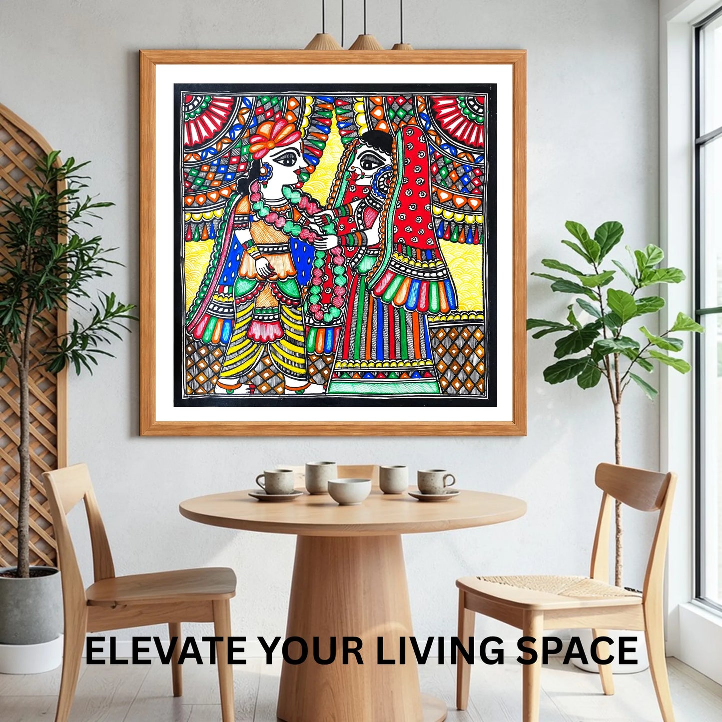 Jai Mala wall decor display