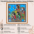 Kanya Nirikshan handmade painting authenticity certificate