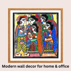 Paricchavan Ceremony Madhubani art in modern home decor