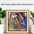 Paricchavan Ceremony painting handmade details