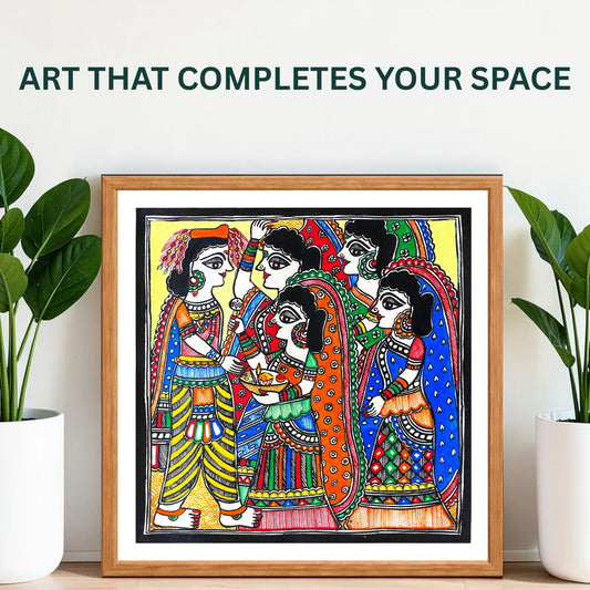 Mithila Marriage Tradition: Paricchavan (or Parikshan) Ceremony