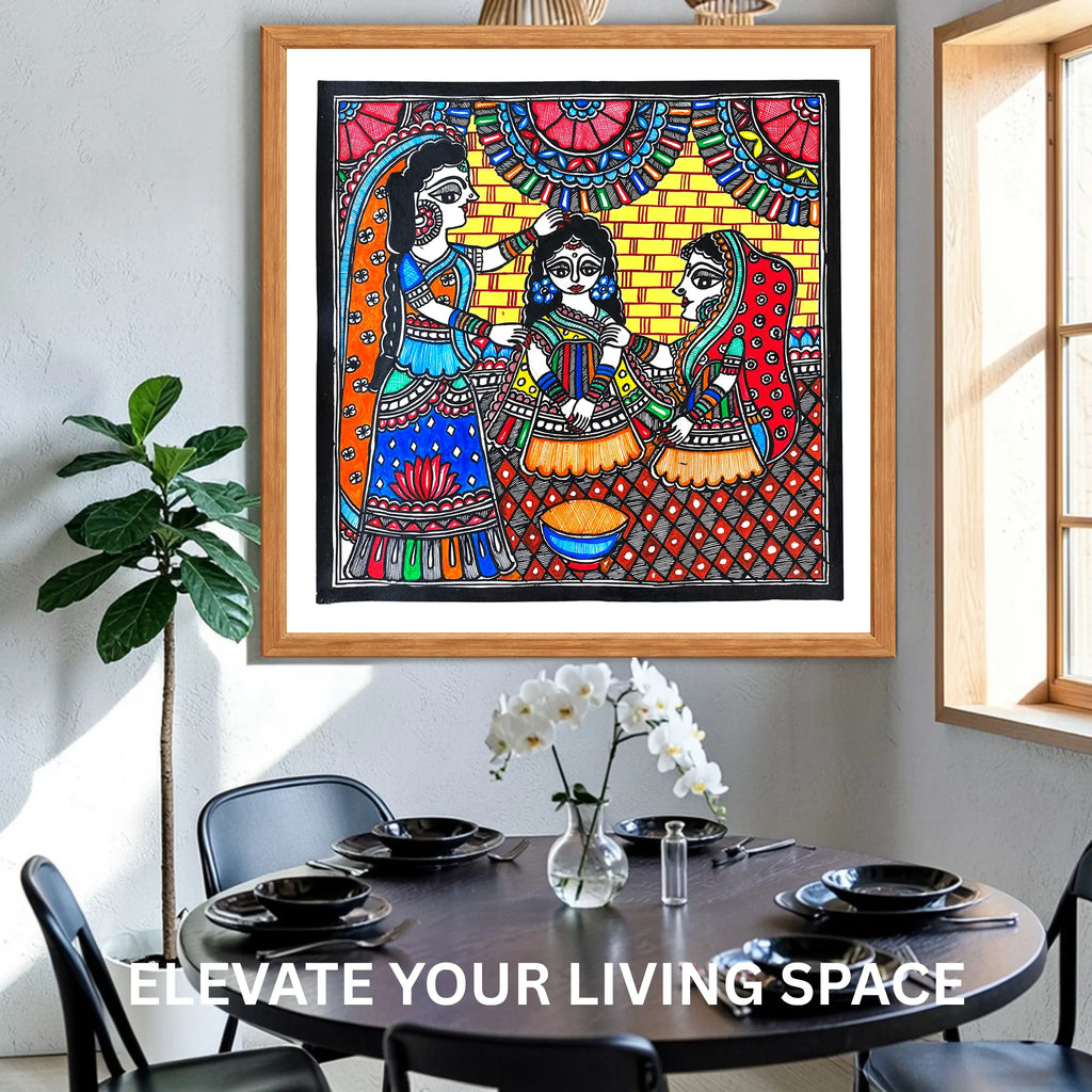 Haldi Ceremony wall decor display