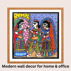 Dwar Chekai Madhubani art in modern home decor