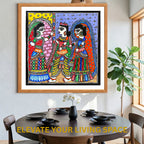 Dwar Chekai wall decor display