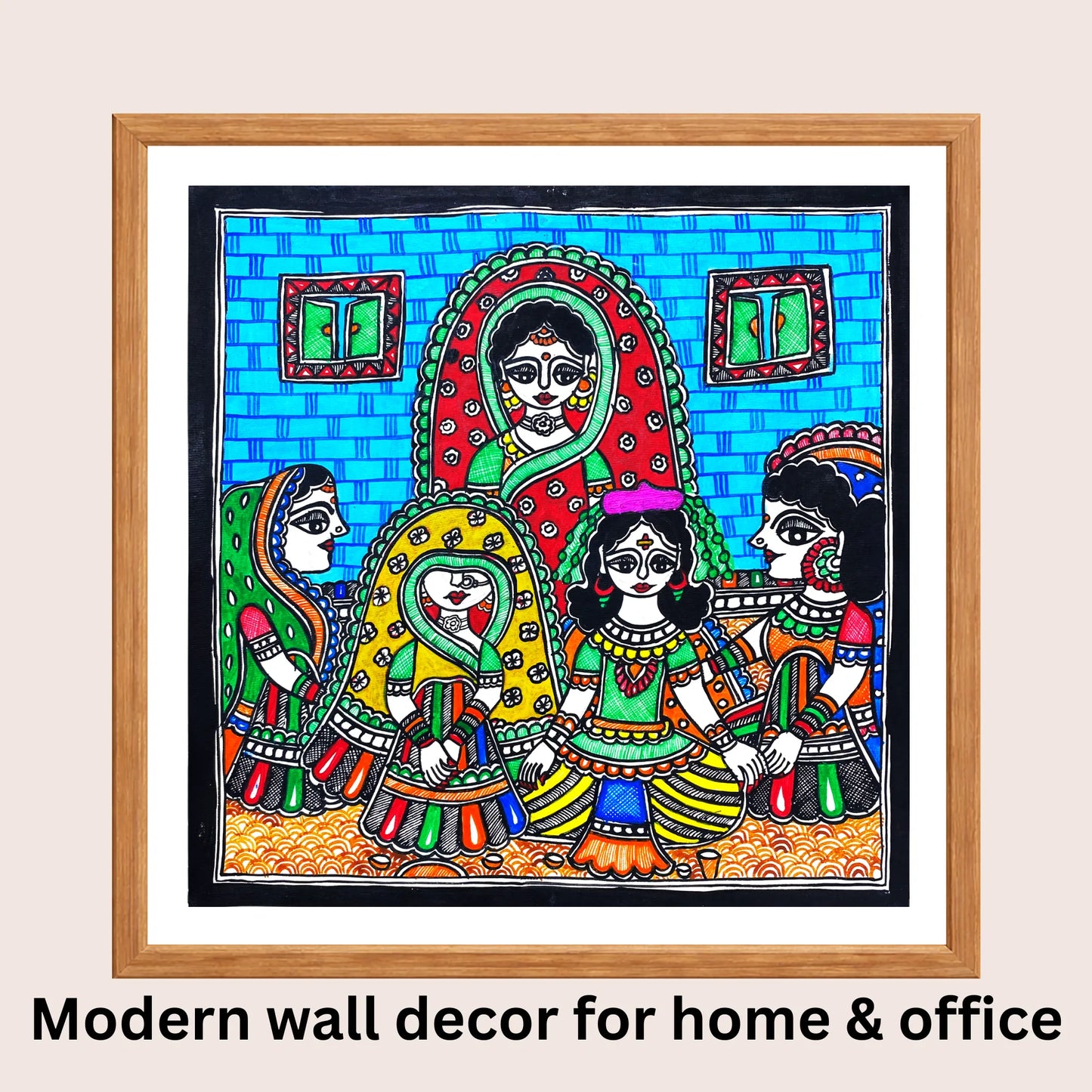 Mohak Ritual Madhubani art in modern home decor