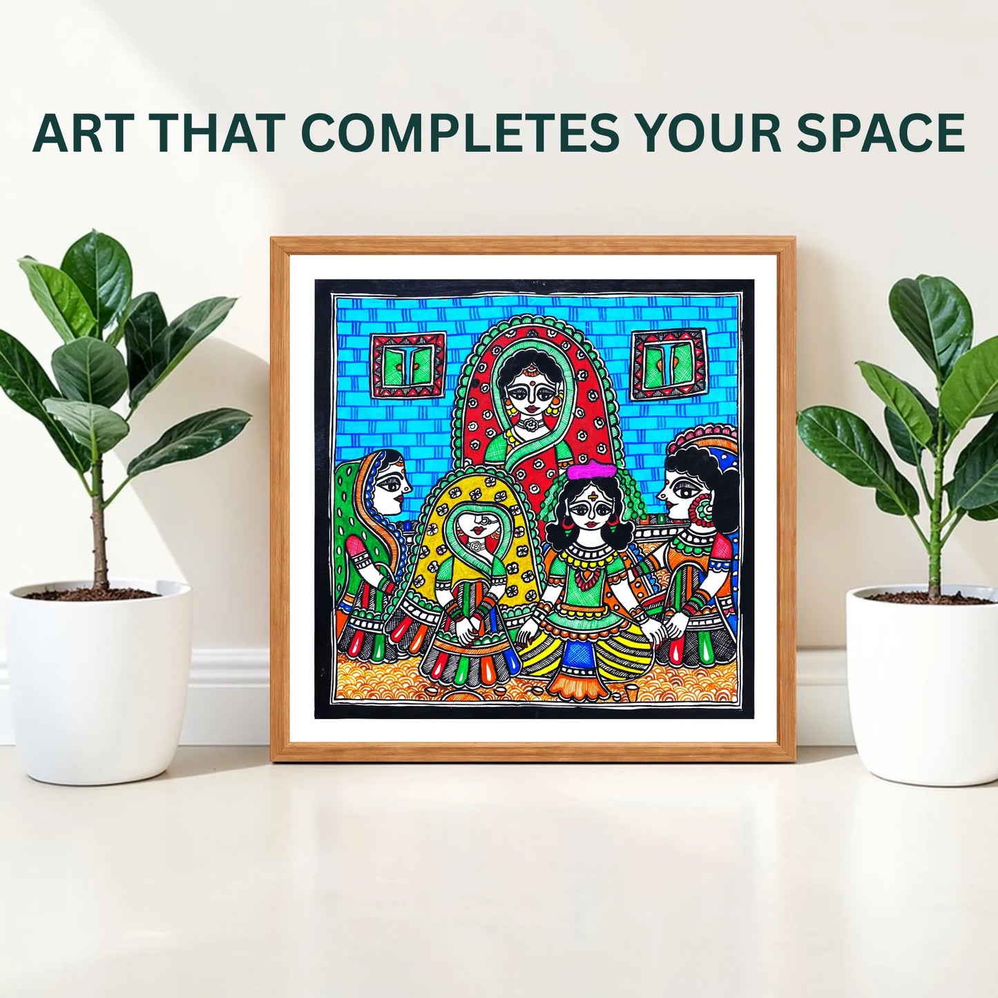 Mohak Ritual painting handmade details