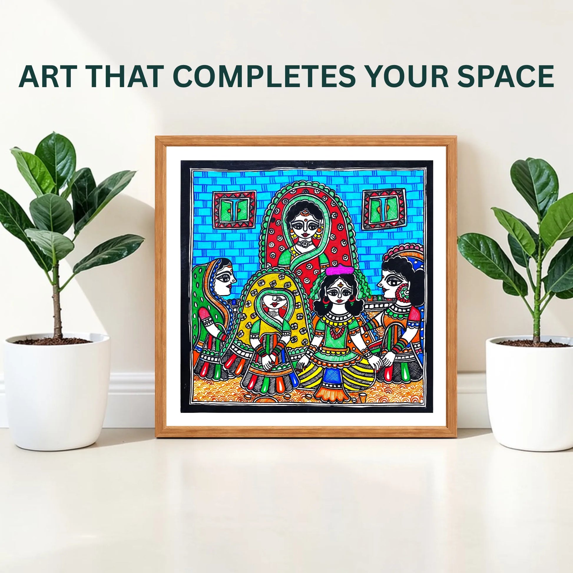 Mohak Ritual painting handmade details