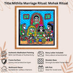 Mohak Ritual handmade painting authenticity certificate