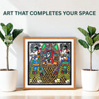 Vidai Ritual painting handmade details