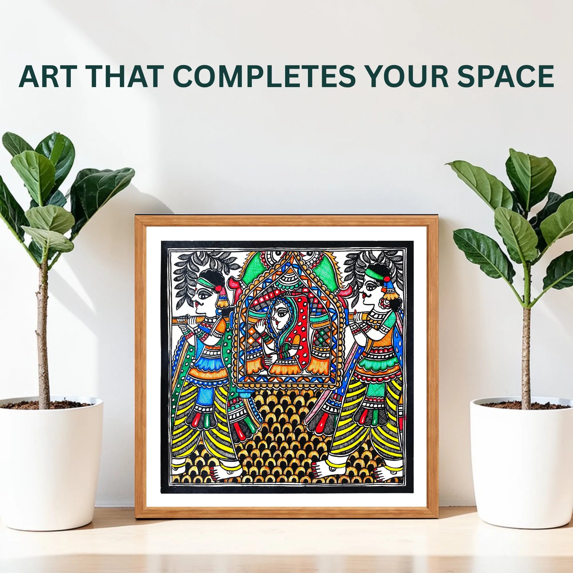 Vidai Ritual painting handmade details