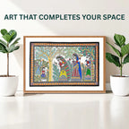 Aambaboiya Ceremony painting handmade details