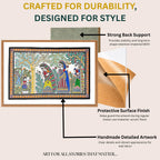 Framed Aambaboiya Ceremony painting detail