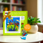 Iconic landmarks wooden puzzle perfect as return gift for kids birthday or school events