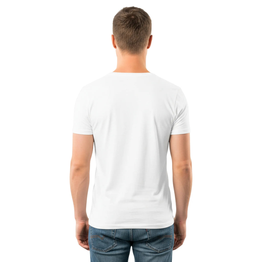PAINTZSTORIES Harmonious Melodies Unisex Cotton Round Neck T-Shirt | Modern Stylish Regular Fit Tee for Men & Women – Soft & Breathable Fabric, Casual Daily Wear, Easy Care, Comfortable Everyday Fit