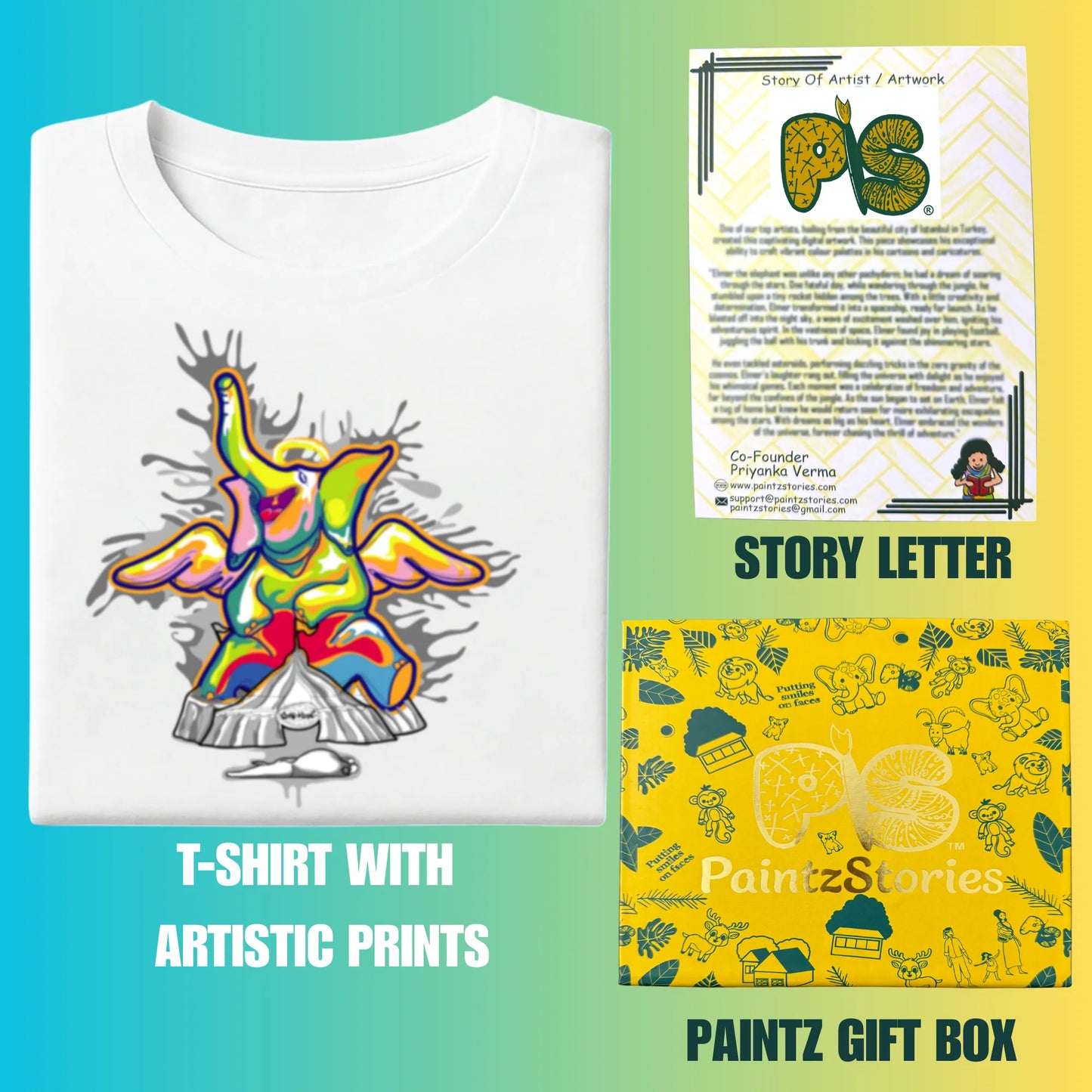 PAINTZSTORIES Smile of Death Unisex Cotton Round Neck T-Shirt | Modern Stylish Regular Fit Tee for Men & Women–Soft & Breathable Fabric, Daily Wear, Easy Care, Straight Hem, Comfortable Everyday Fit