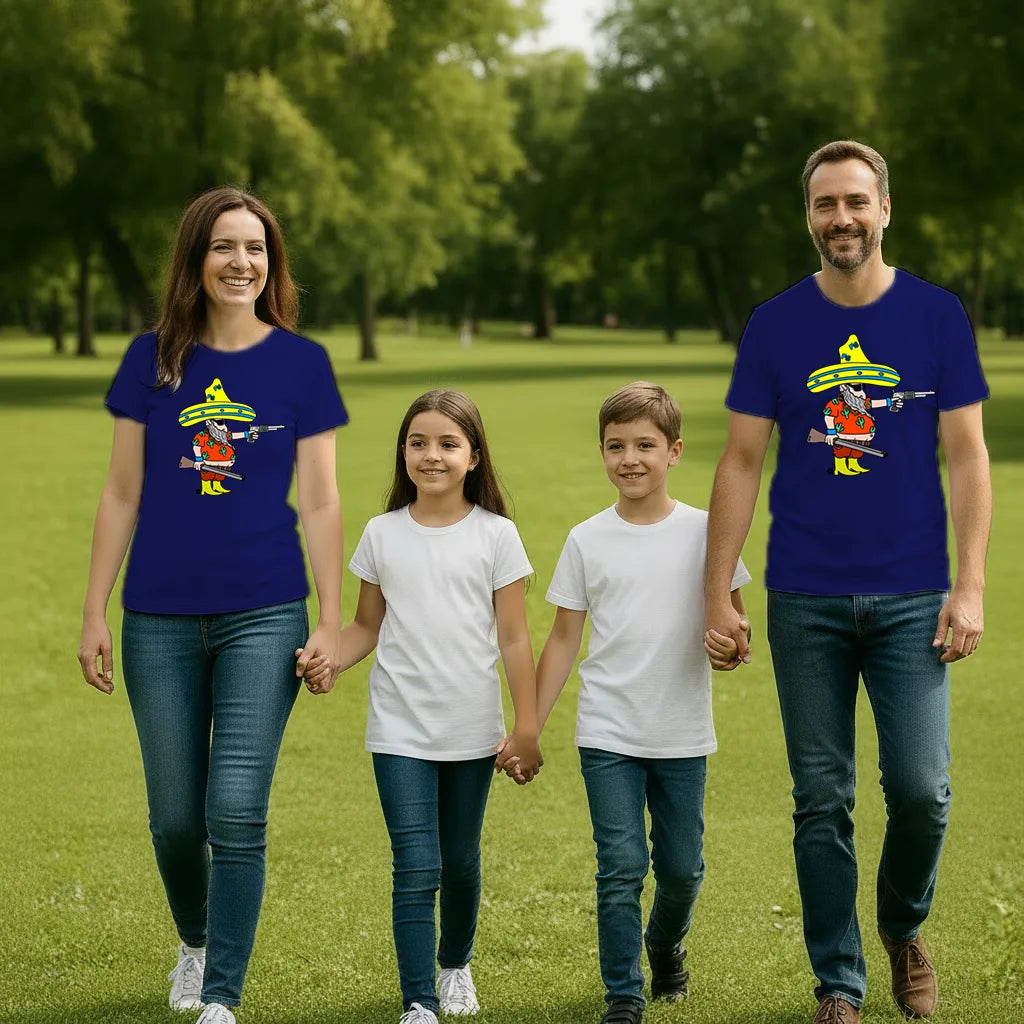 PAINTZSTORIES Wild man's intention Unisex Cotton Round Neck T-Shirt | Modern Stylish Regular Fit Tee for Men & Women – Soft & Breathable Fabric, Casual Daily Wear, Easy Care, Comfortable Everyday Fit