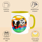 Features of Cute Panda durable printed mug