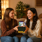 Friends gifting Owl and Deer artistic mug
