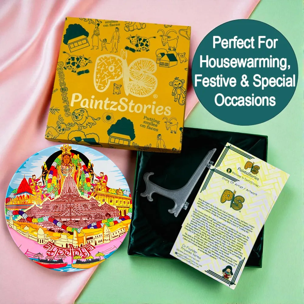 Inside Ayodhya gift box items