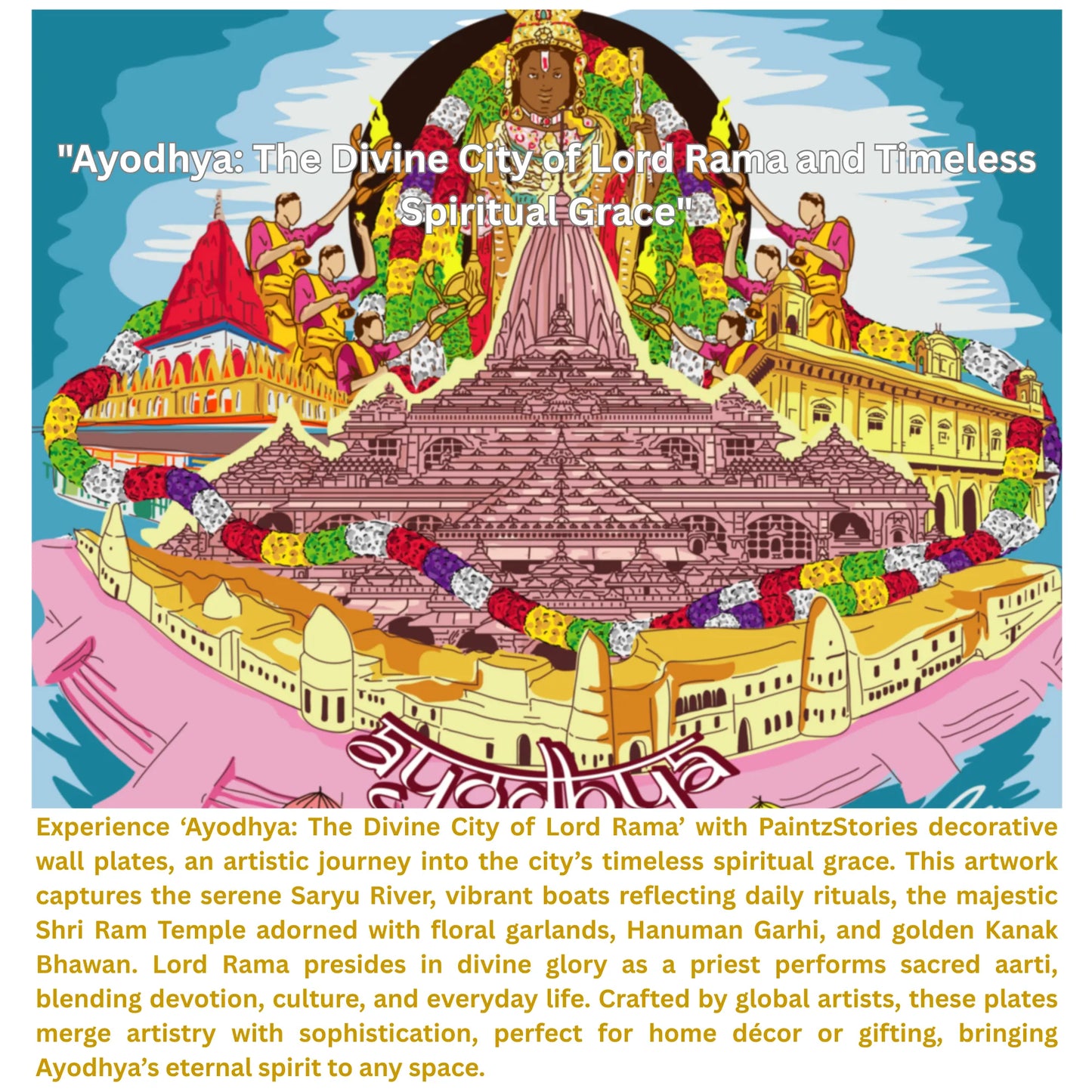 Story card Ayodhya artwork