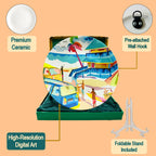 Beachside Restaurant set with stand and packaging