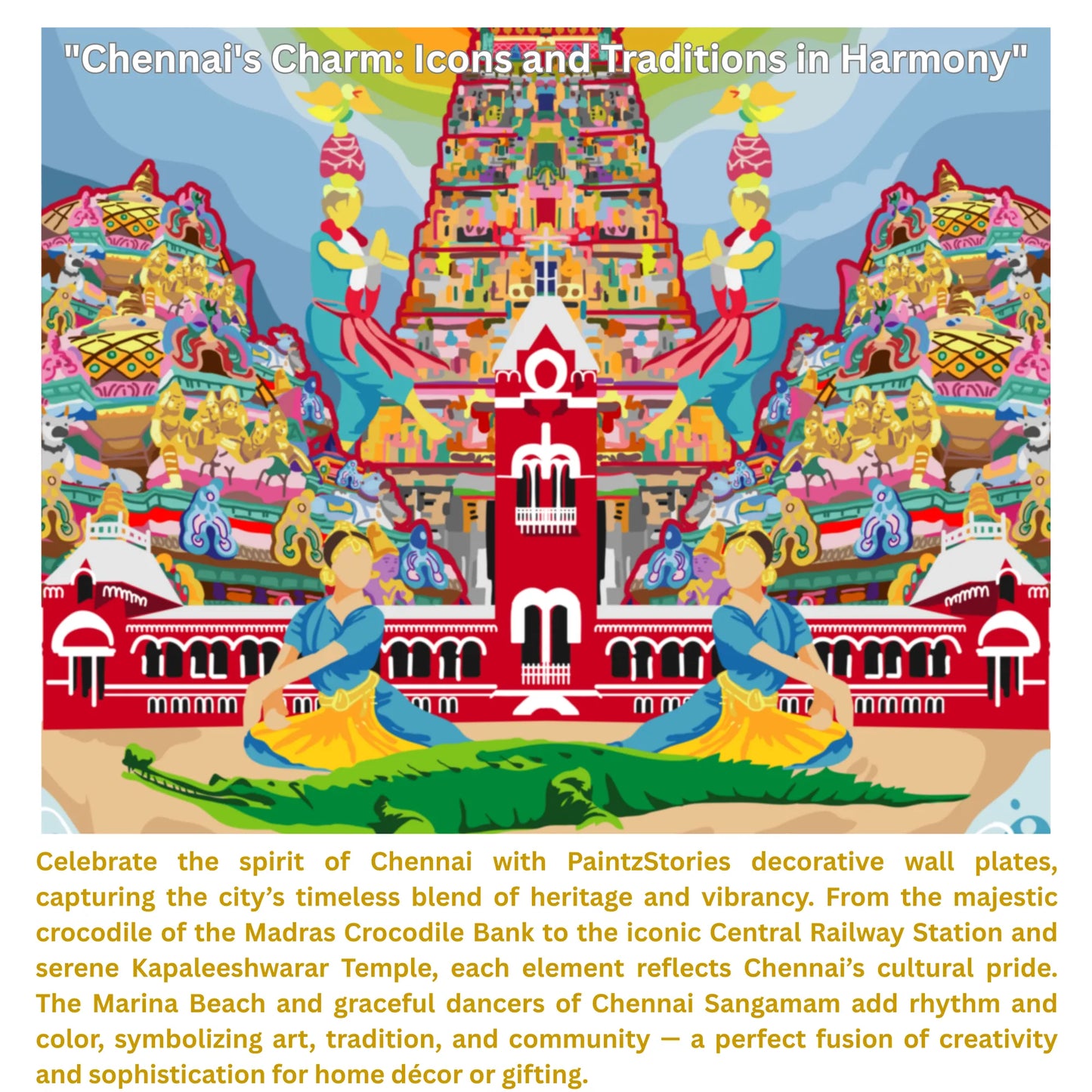 Story card Chennai’s Charm artwork