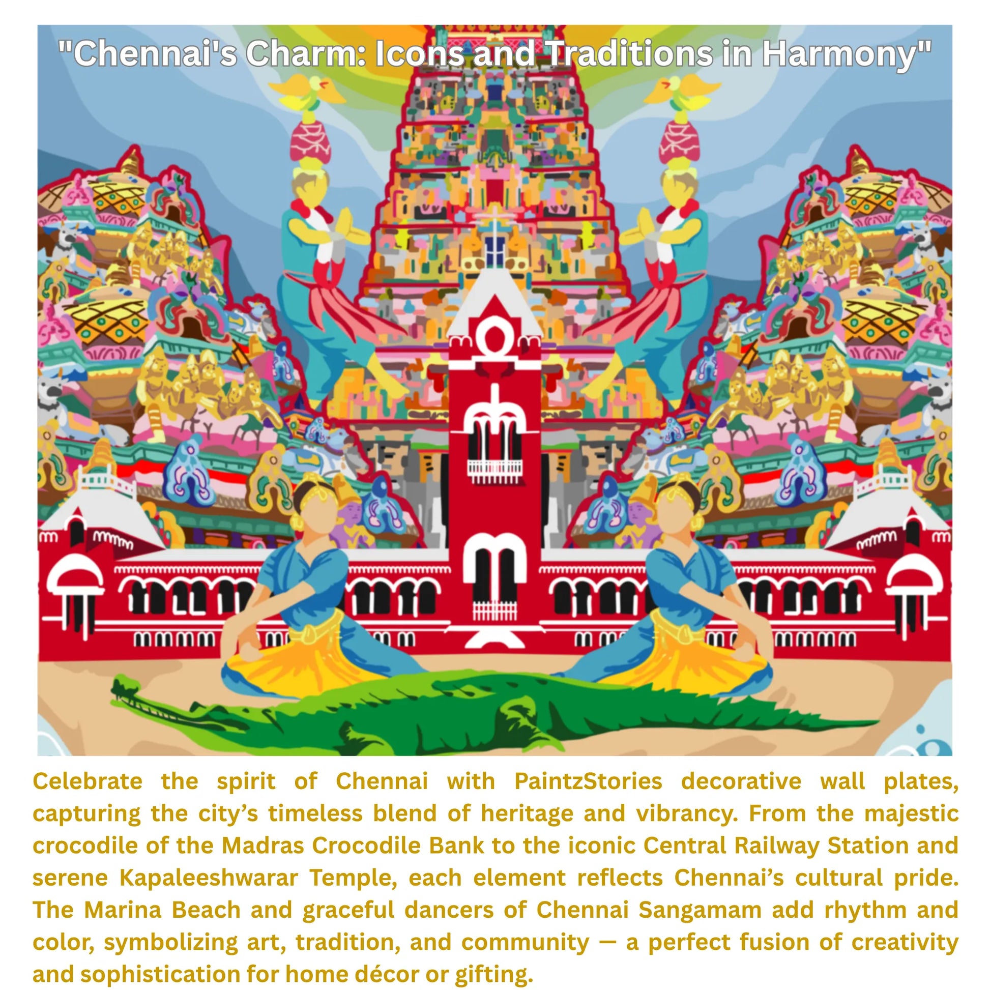 Story card Chennai’s Charm artwork