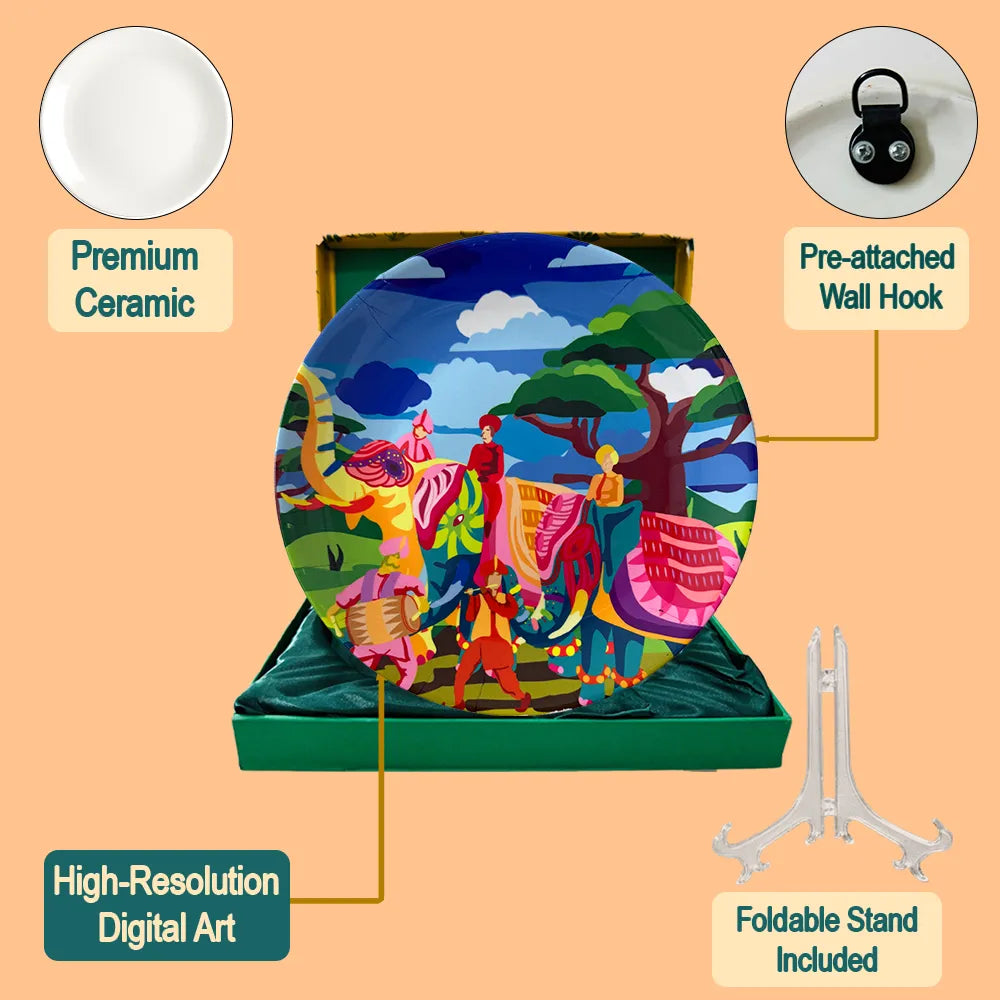 Divine Celebrations plate set contents