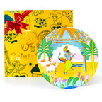 Gift packaging Divine Symphony of Krishna ceramic plate