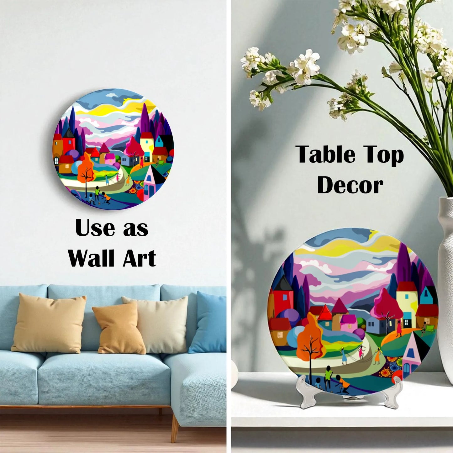 Joyful Peace wall décor display