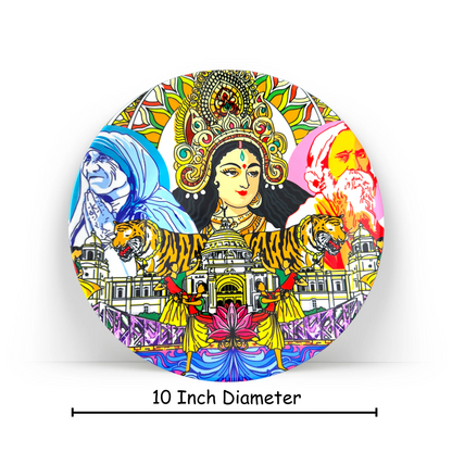 Dimensions Kolkata Kaleidoscope ceramic plate