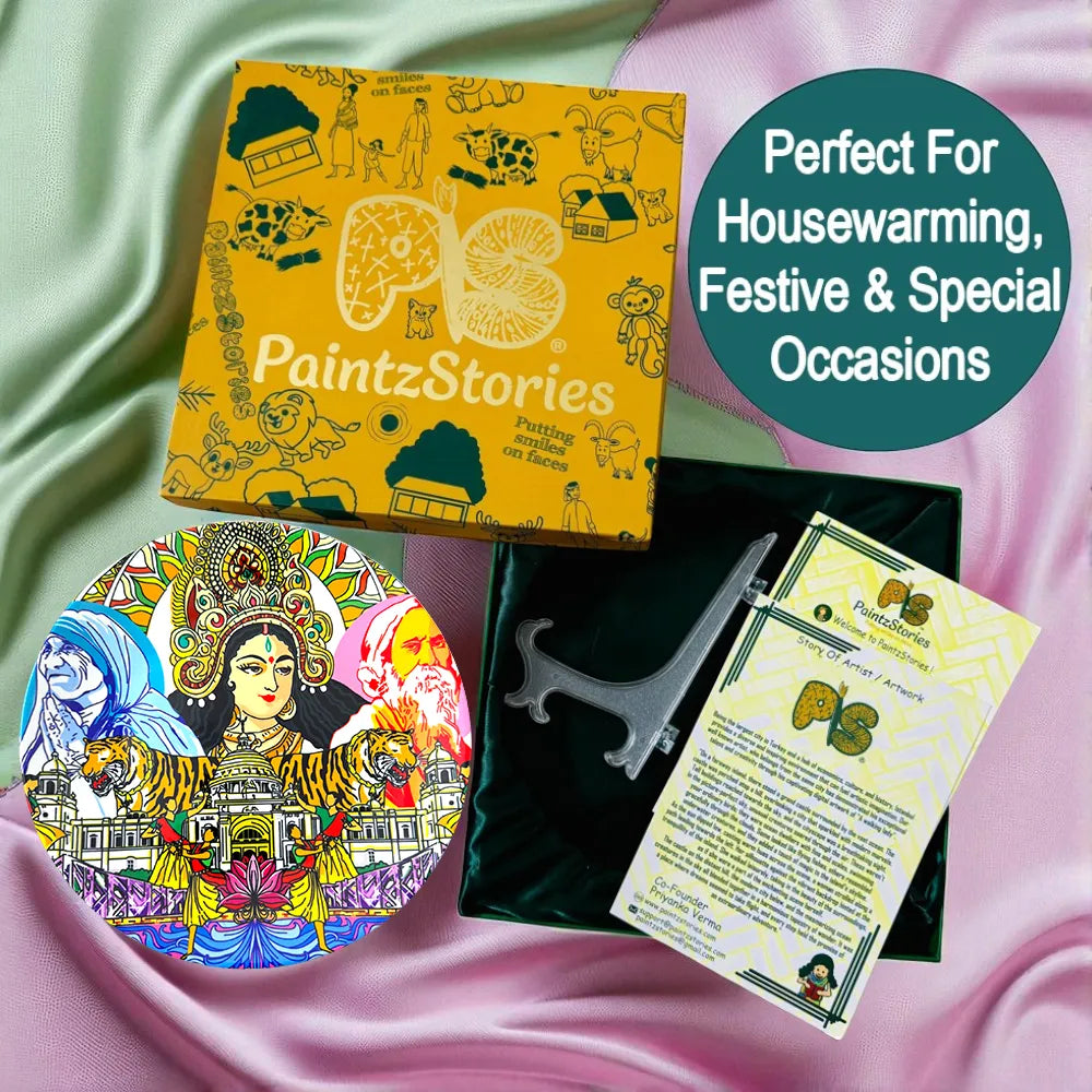 Inside Kolkata Kaleidoscope gift box contents