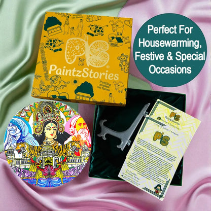 Inside Kolkata Kaleidoscope gift box contents